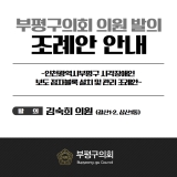 인천광역시부평구 시각장애인 보도 점자블록 설치 및 관리 조례안 2026-02-06 대표이미지